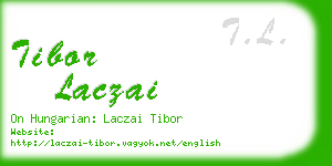 tibor laczai business card
